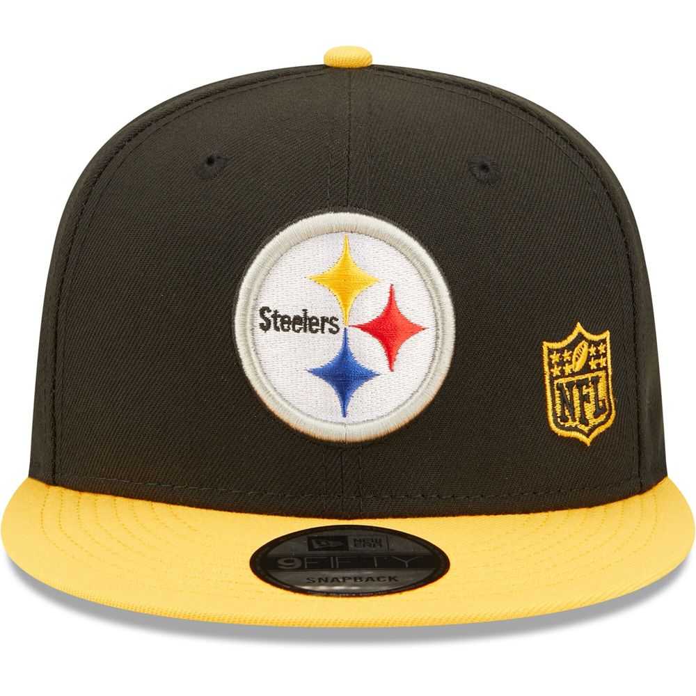 Pittsburgh Steelers New Era Youth Main Trucker 9FIFTY Snapback Hat