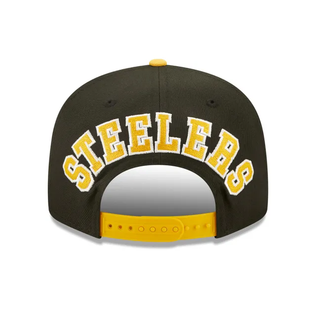 Pittsburgh Steelers Youth Mitchell & Ness Script Snapback Hat