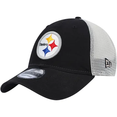 Pittsburgh Steelers New Era Youth Main Trucker 9FIFTY Snapback Hat - Camo