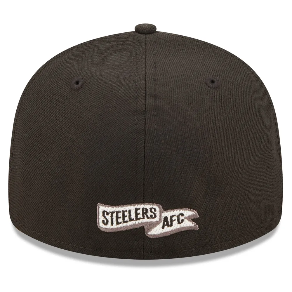 Pittsburgh Steelers 2022 Sideline 59FIFTY Black New Era Fitted Hat