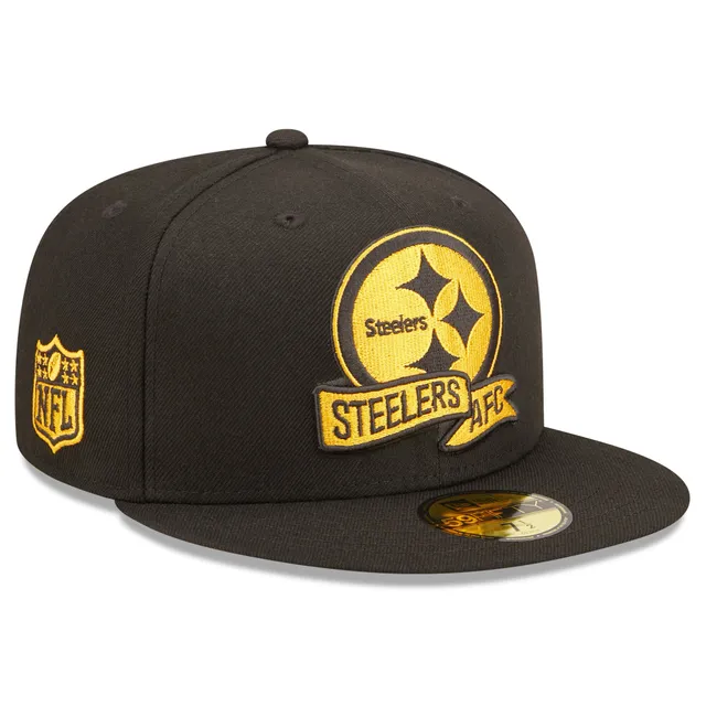 Lids Pittsburgh Steelers New Era Team Banded 39THIRTY Flex Hat - Black/Gold