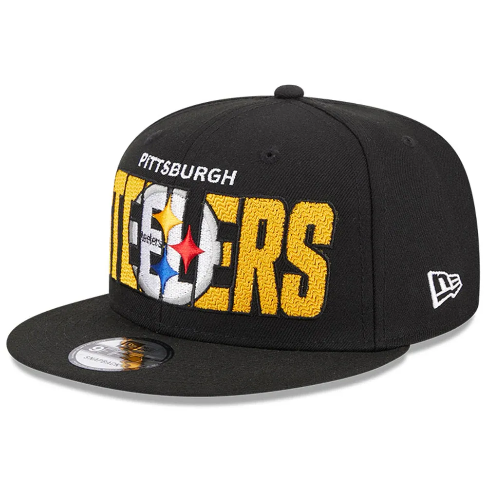 New Era Men's New Era Black Pittsburgh Steelers 2023 NFL Draft