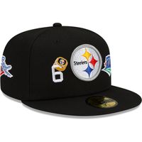 Pittsburgh Steelers New Era 6x Super Bowl Champions 59FIFTY Fitted