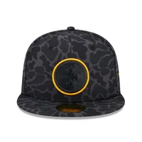 New Era Men's New Era Black Pittsburgh Steelers Camo 59FIFTY