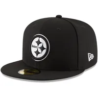 Pittsburgh Steelers New Era B-Dub 9FIFTY Snapback Hat - Black