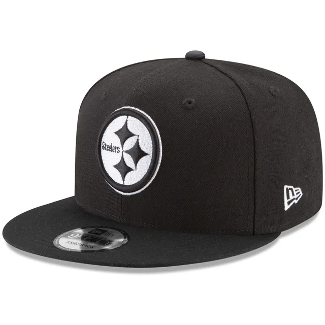 Pittsburgh Steelers New Era White on White Low Profile 59FIFTY Fitted Hat