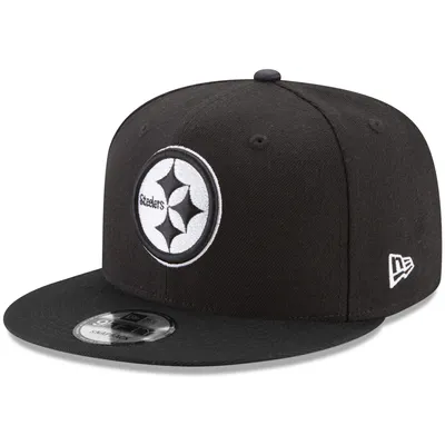 Pittsburgh Steelers New Era B-Dub 9FIFTY Adjustable Hat - Black