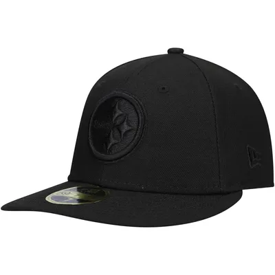 Men's New Era Gold Pittsburgh Steelers Omaha Low Profile 59FIFTY Fitted Hat