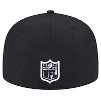 Casquette ajustée à carreaux 59FIFTY des Steelers de Pittsburgh New Era pour homme