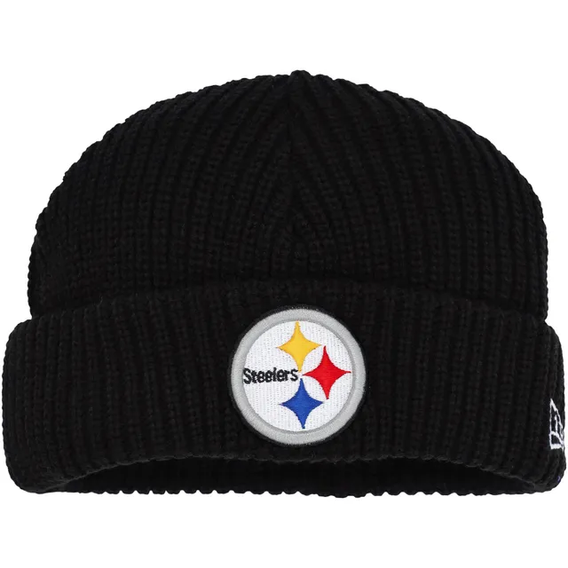 Men's New Era Black Pittsburgh Steelers The League Throwback