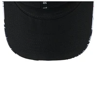 Men's New Era  Black Pittsburgh Steelers Hula Trucker 9SEVENTY Adjustable Hat