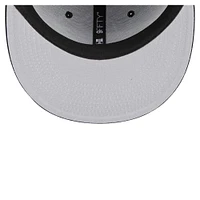 Casquette Snapback 9FIFTY Main Script des Pittsburgh Steelers New Era noire pour hommes