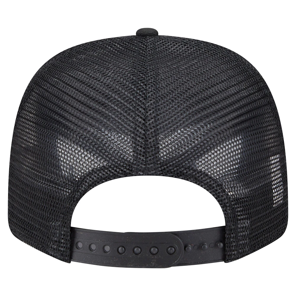 Casquette camionneur extensible 9SEVENTY noire des Pittsburgh Steelers pour homme de New Era