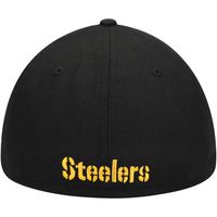 Men's New Era Black Pittsburgh Steelers Omaha Low Profile 59FIFTY Fitted Hat