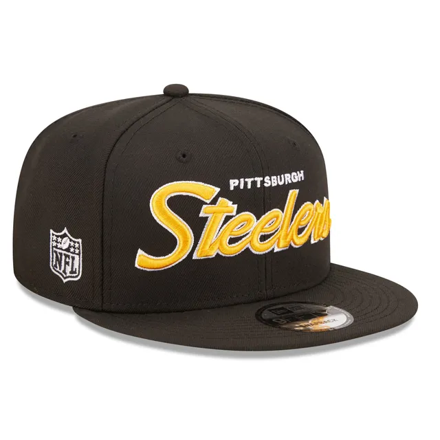 Lids Pittsburgh Steelers New Era Camo Vizor 9FIFTY Snapback Hat - Black