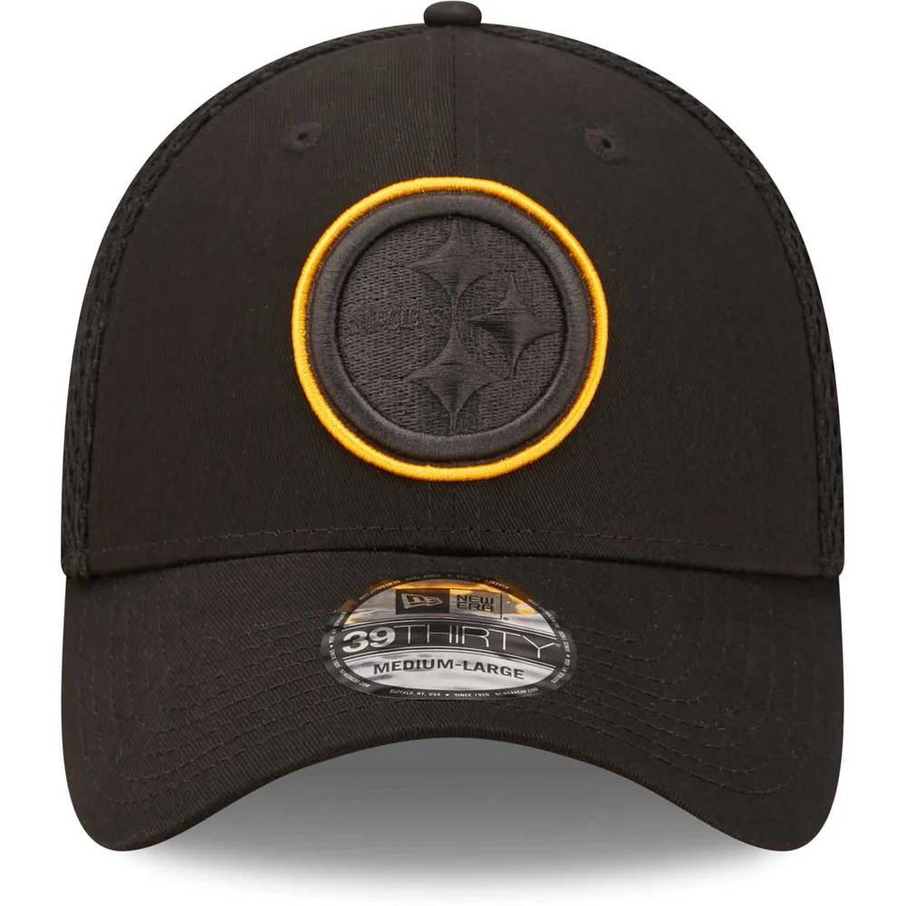 New Era Gray Pittsburgh Steelers Team Neo 39THIRTY Flex Hat