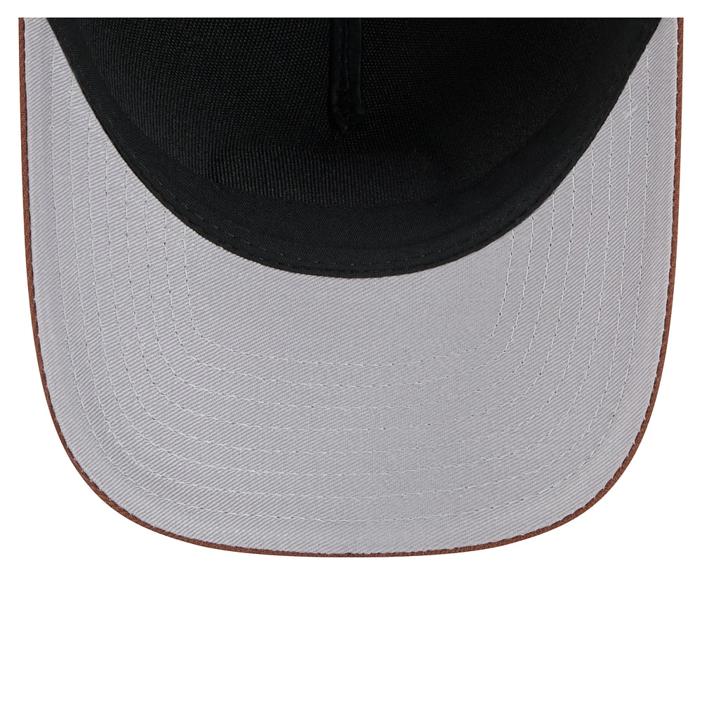 Men's New Era  Brown Pittsburgh Steelers Motorsport 9FORTY Adjustable Hat