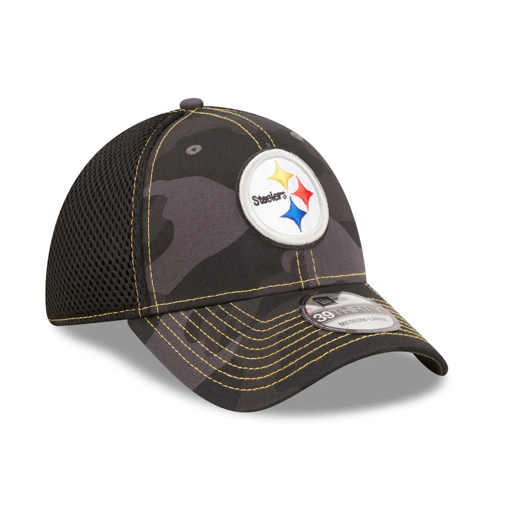 Lids Pittsburgh Steelers New Era Team Neo 39THIRTY Flex Hat - Gray