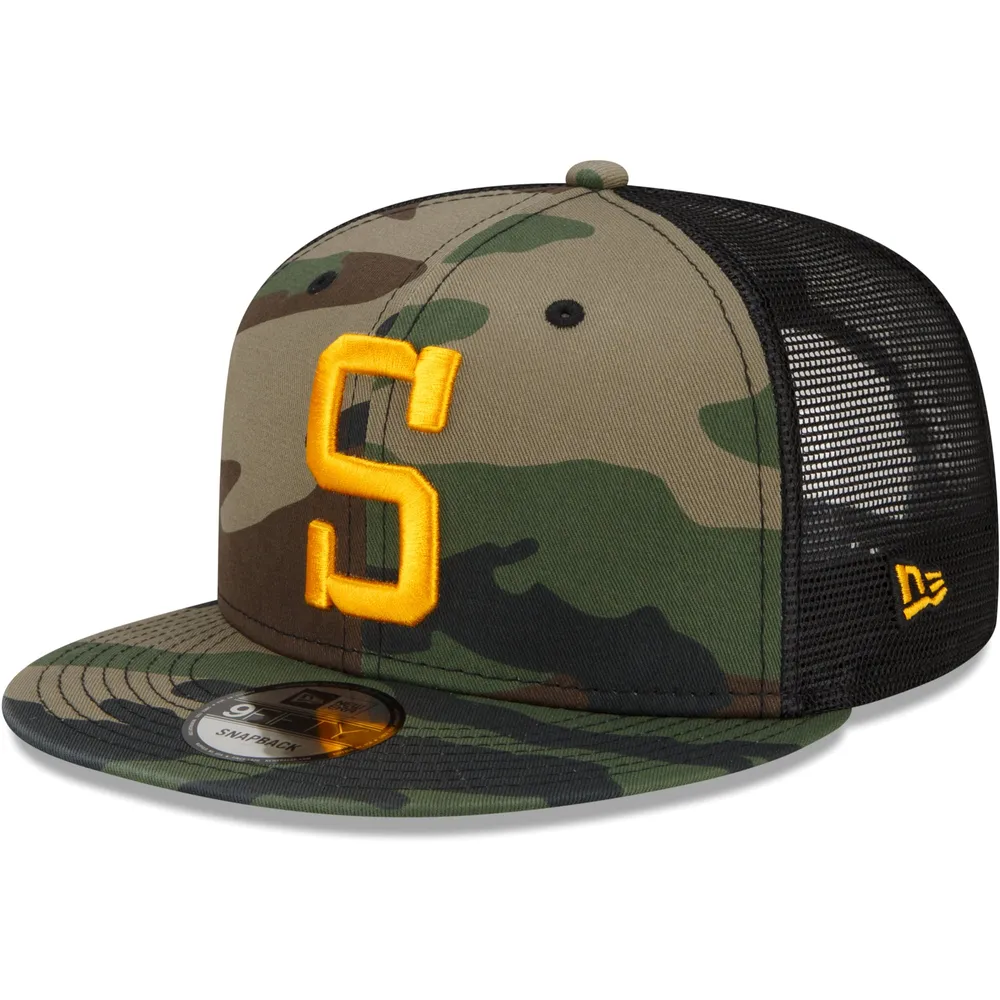 Men's New Era Camo Pittsburgh Steelers Classic Trucker 9FIFTY