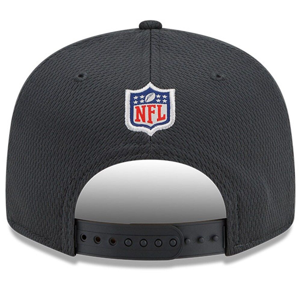 New Era Men's New Era Charcoal Pittsburgh Steelers 2021 NFL Crucial Catch  9FIFTY Snapback Adjustable Hat