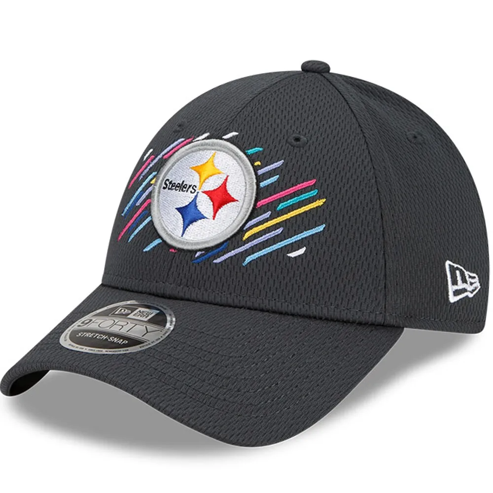 Lids Pittsburgh Steelers New Era 2021 NFL Crucial Catch 9FORTY Adjustable  Hat - Charcoal