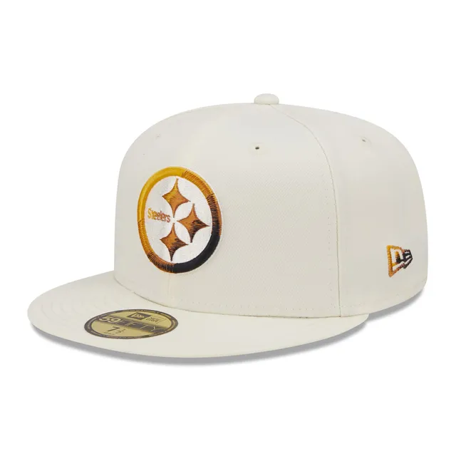 Pittsburgh Steelers New Era Color Dim 59FIFTY Fitted Hat - Graphite