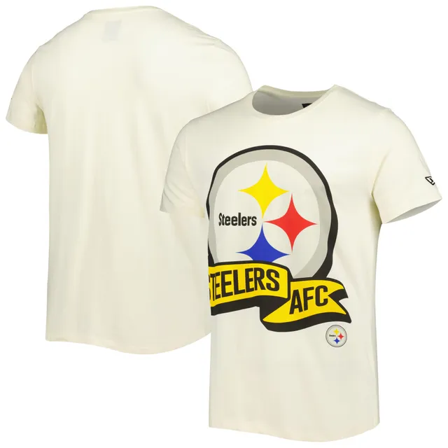 Women's Fanatics Branded Black Pittsburgh Steelers Steel Curtain Long  Sleeve V-Neck T-Shirt