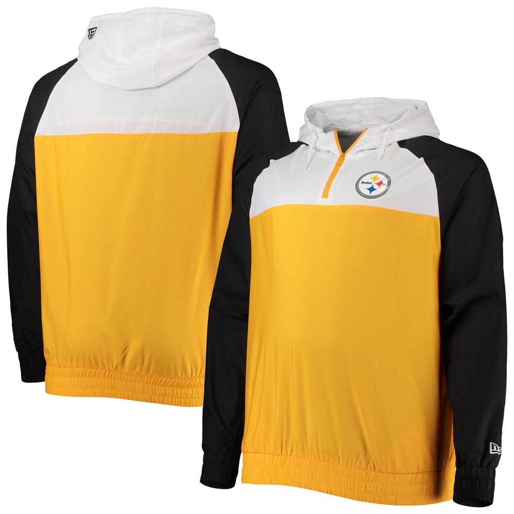 Fanatics Men's Black Pittsburgh Steelers Big & Tall Logo Hoodie