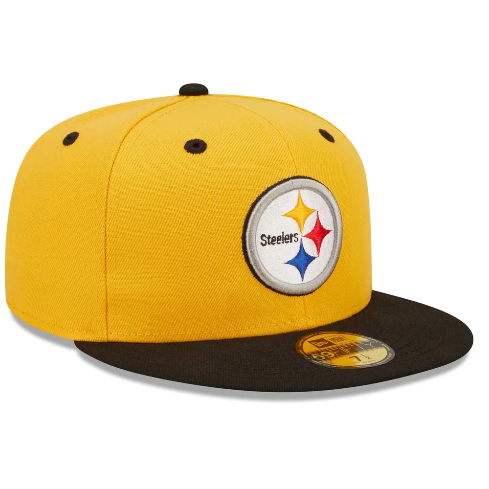 Pittsburgh Steelers The Game Circle Snapback Hat Vintage Mac
