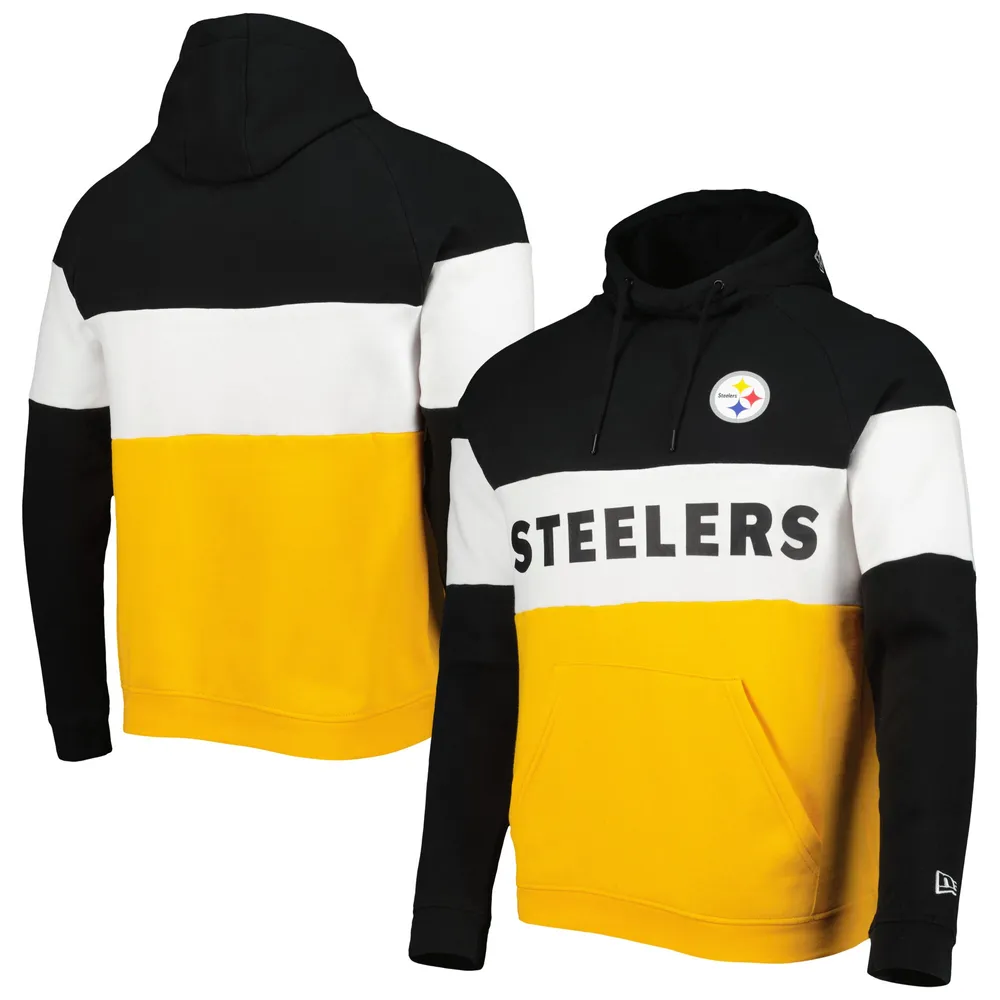 Pittsburgh Steelers New Era Women's Camo Full-Zip Hoodie - Black