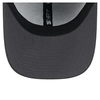 Casquette New Era Graphite Pittsburgh Steelers Main 39THIRTY Flex pour homme
