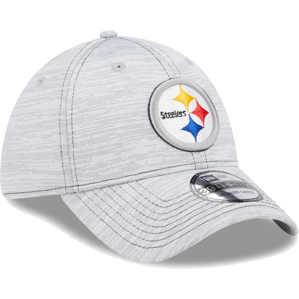 New Era Men's New Era Gray Pittsburgh Steelers Speed 39THIRTY Flex Hat