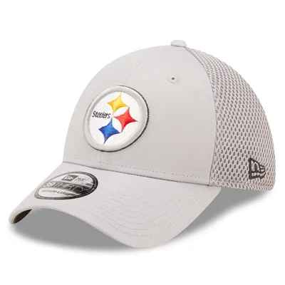 Pittsburgh Steelers Hat Cap New Era Size M/L 39Thirty Flex Stretch Fitted  Adult