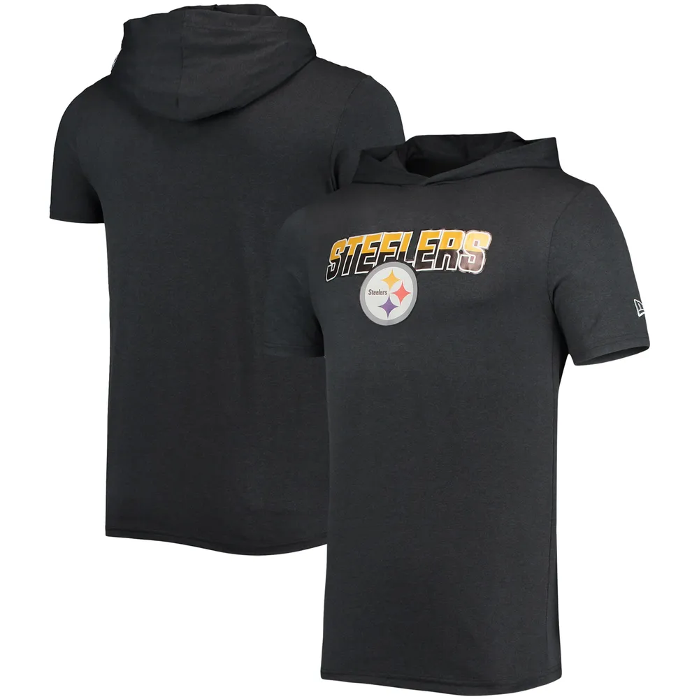 Lids Pittsburgh Steelers New Era Long Sleeve Hoodie T-Shirt - Black