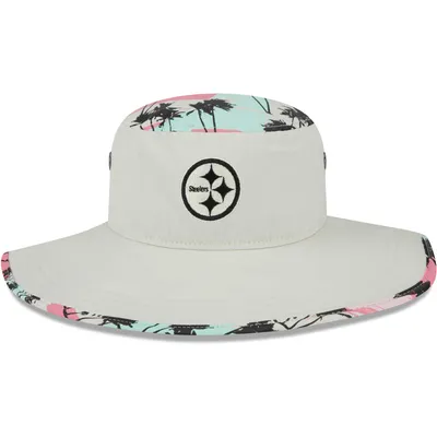 Men's Buffalo Bills New Era Khaki Retro Beachin' Bucket Hat