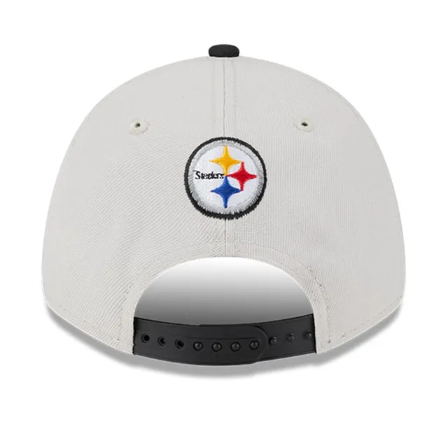 Men's New Era White NFL Shield Logo 9FORTY Adjustable Hat