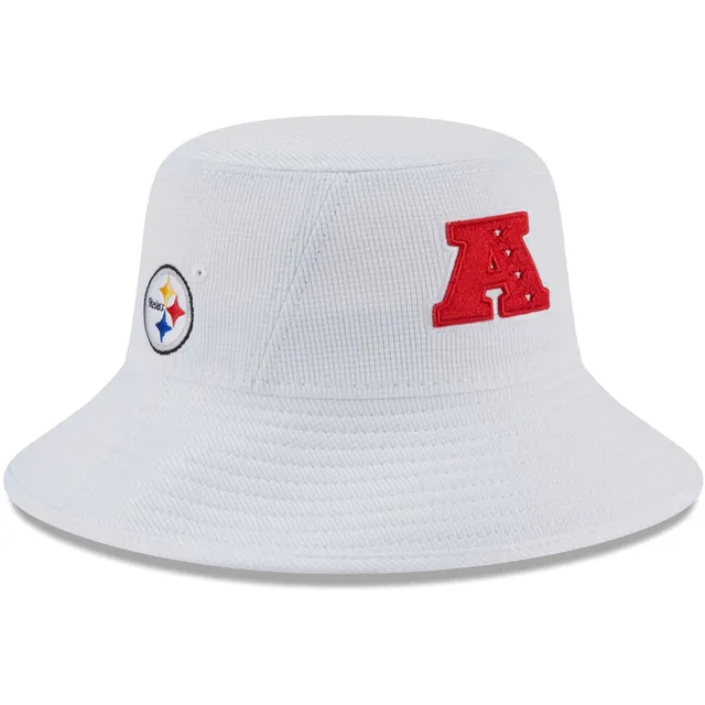 Pittsburgh Steelers New Era 2023 NFL Training Camp Stretch Bucket Hat -  Black