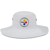 Chapeau bob panama New Era Pittsburgh Steelers 2023 NFL Training Camp pour homme