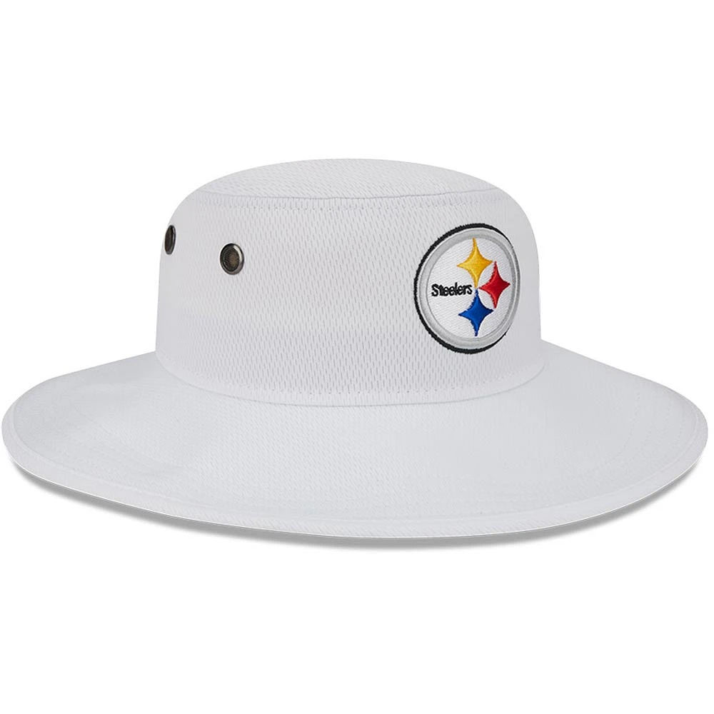 Chapeau bob panama New Era Pittsburgh Steelers 2023 NFL Training Camp pour homme