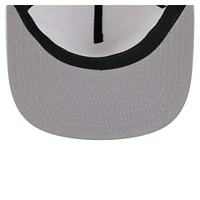 Men's New Era White Pittsburgh Steelers Collide Golfer Snapback Hat