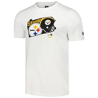 Men's New Era White Pittsburgh Steelers Gameday State T-Shirt