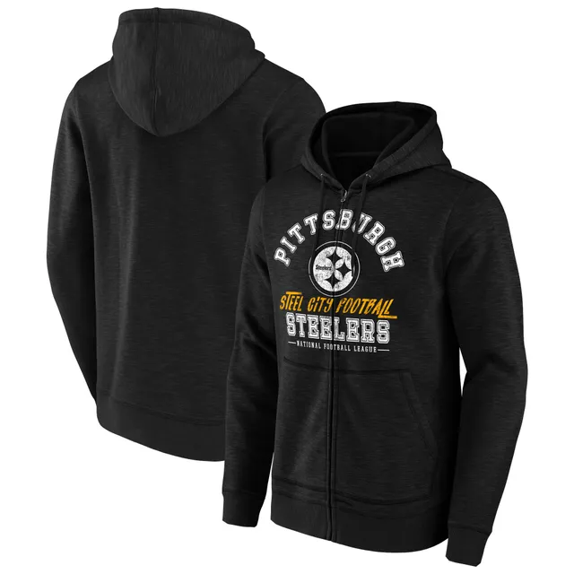pittsburgh steelers men's zip up hoodie