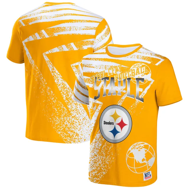 Men's New Era Cream Pittsburgh Steelers 2023 NFL Draft Big & Tall T-Shirt