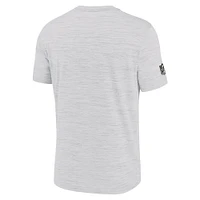 Men's Nike Ash Pittsburgh Steelers Sideline Velocity Performance T-Shirt