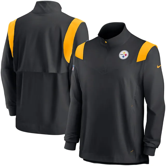 Pittsburgh Steelers Nike Sideline Lockup Performance Polo - Black