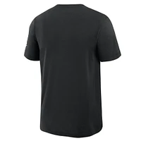 Men's Nike Black Pittsburgh Steelers Direct Handoff Rewind Slub Performance T-Shirt