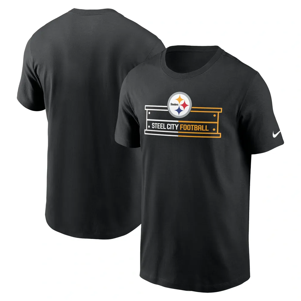 Nike Pittsburgh Steelers Local Essential Men's NFL T-Shirt Brown