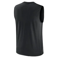 Débardeur musclé à grand logo Nike Pittsburgh Steelers noir pour homme