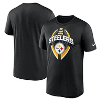 Men's Nike Black Pittsburgh Steelers Legend Icon Performance T-Shirt