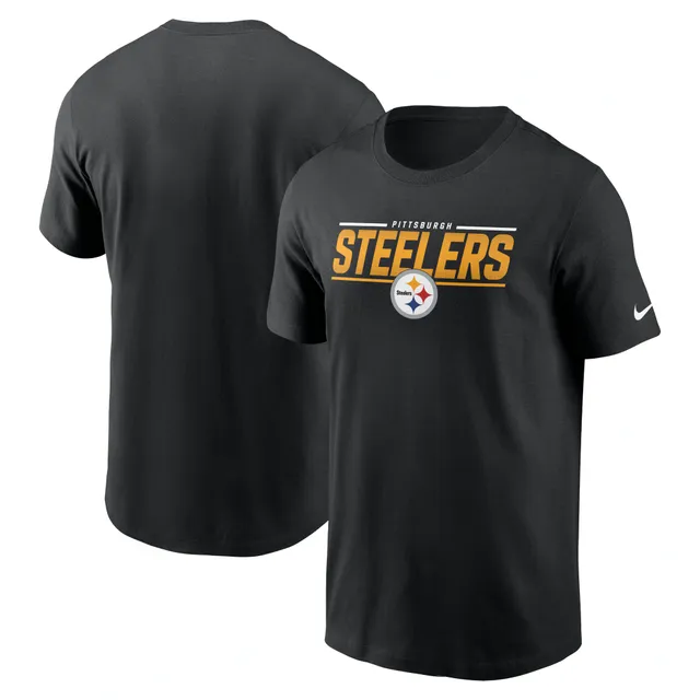 New Era Cream Pittsburgh Steelers Chrome Sideline T-Shirt